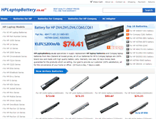 Tablet Screenshot of hplaptopbattery.co.nz